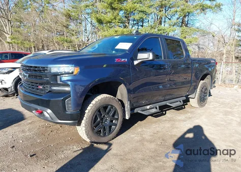 2021 Chevrolet Silverado 1500 4Wd Short Bed Lt Trail Boss from USA, damaged, VIN 1GCPYFED2MZ392745